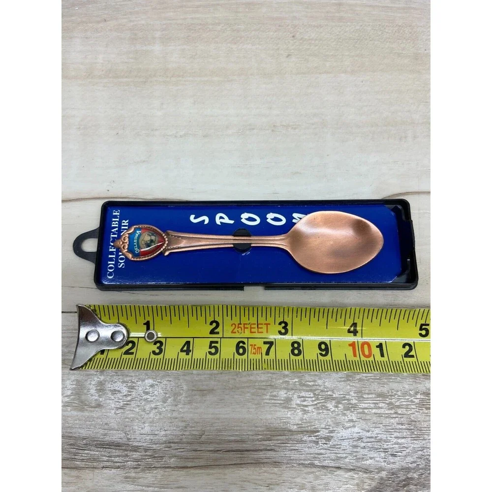 Vintage Oklahoma Collectible Souvenir Spoon - Picture 3 of 3